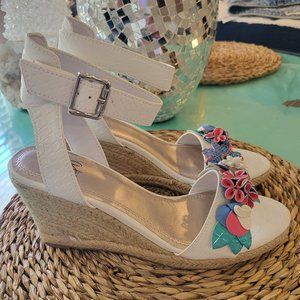 White Espadrille Shoes